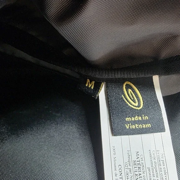 Timbuk2 Nylon Spin Ripstop Laptop Messenger Bag Medium Gray Orange - Picture 8 of 11